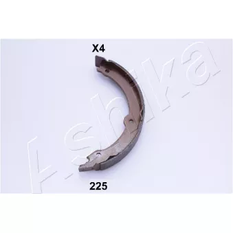 Jeu de mâchoires de frein, frein de stationnement ASHIKA OEM 4653060020