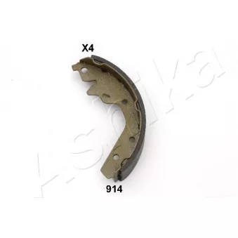 Jeu de mâchoires de frein ASHIKA 55-09-914