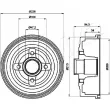 ASHIKA 56-00-0412 - Tambour de frein