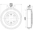 ASHIKA 56-00-0600 - Tambour de frein