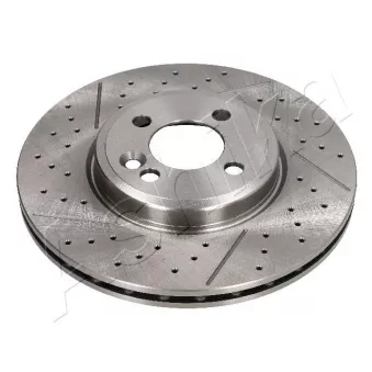 Jeu de 2 disques de frein avant ASHIKA OEM 34116777825
