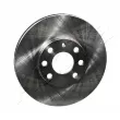ASHIKA 60-00-0402 - Jeu de 2 disques de frein avant