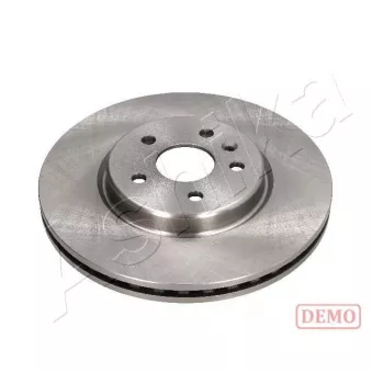 Jeu de 2 disques de frein avant ASHIKA [60-00-0412C]