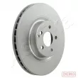 ASHIKA 60-00-0530C - Jeu de 2 disques de frein avant