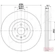 ASHIKA 60-00-0929C - Jeu de 2 disques de frein avant