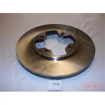 Jeu de 2 disques de frein avant ASHIKA 60-01-112C