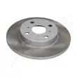 Jeu de 2 disques de frein avant ASHIKA [60-02-232C]