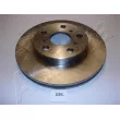 Jeu de 2 disques de frein avant ASHIKA [60-02-236]