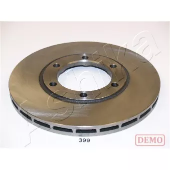 Jeu de 2 disques de frein avant ASHIKA 60-03-399C