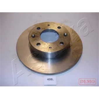 Jeu de 2 disques de frein avant ASHIKA 60-04-406C