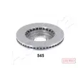 ASHIKA 60-05-545C - Jeu de 2 disques de frein avant