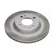 ASHIKA 60-05-560C - Jeu de 2 disques de frein avant