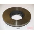 ASHIKA 60-06-611C - Jeu de 2 disques de frein avant