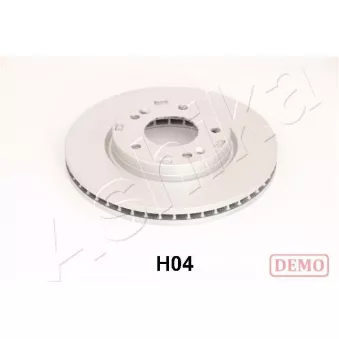 ASHIKA 60-0H-H04C - Jeu de 2 disques de frein avant