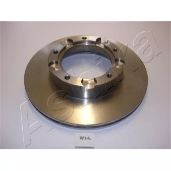 Jeu de 2 disques de frein avant ASHIKA 60-0W-014