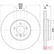 ASHIKA 61-00-0127C - Jeu de 2 disques de frein arrière