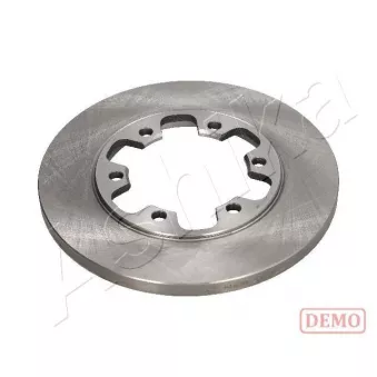 Jeu de 2 disques de frein arrière ASHIKA OEM 1815600