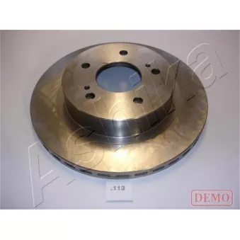 Jeu de 2 disques de frein arrière ASHIKA 61-01-113C