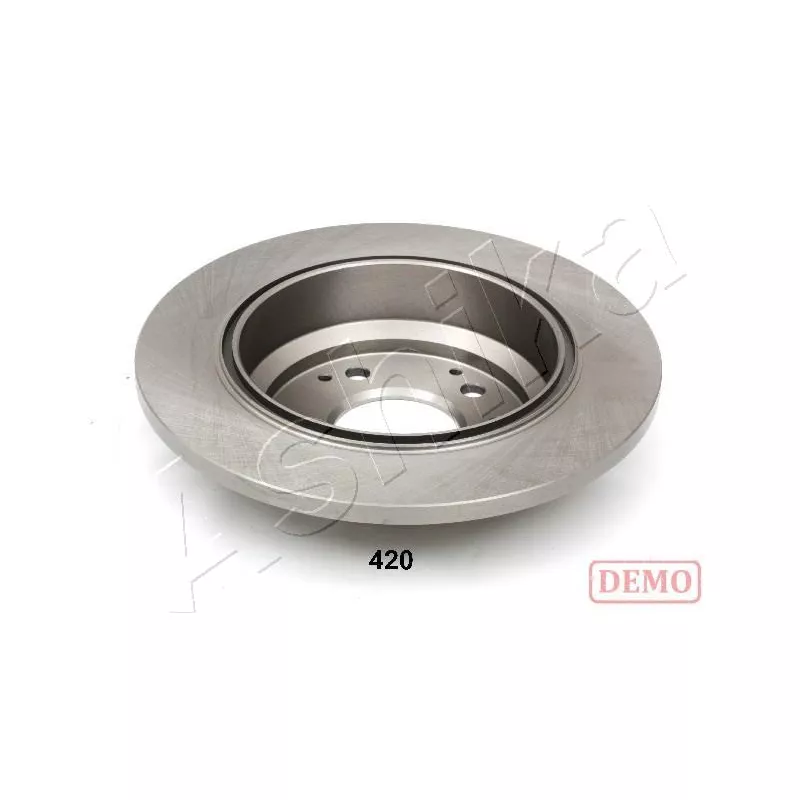 Jeu de 2 disques de frein arrière ASHIKA 61-04-420C - Visuel 1