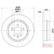 ASHIKA 61-04-426C - Jeu de 2 disques de frein arrière