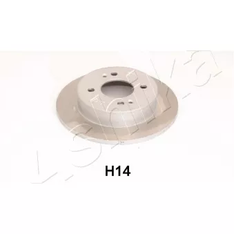 ASHIKA 61-0H-H14 - Jeu de 2 disques de frein arrière