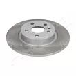 ASHIKA 61-0L-L10C - Jeu de 2 disques de frein arrière