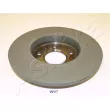 ASHIKA 61-0W-W07 - Jeu de 2 disques de frein arrière