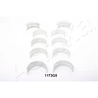 Kit de coussinet de vilebrequin ASHIKA 86-1173G5