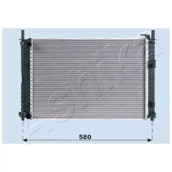 Radiateur, refroidissement du moteur ASHIKA RDA053077 pour FORD FIESTA 1.3 - 69cv