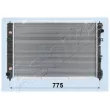 ASHIKA RDA053105 - Radiateur, refroidissement du moteur
