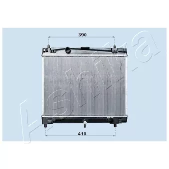 Radiateur, refroidissement du moteur ASHIKA RDA153010