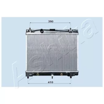Radiateur, refroidissement du moteur ASHIKA RDA153011