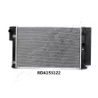 ASHIKA RDA153122 - Radiateur, refroidissement du moteur