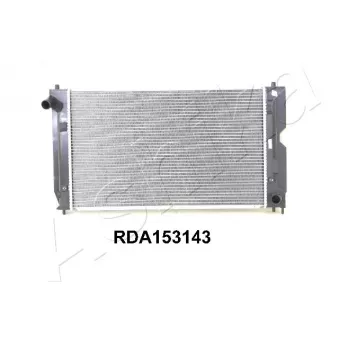 Radiateur, refroidissement du moteur ASHIKA RDA153143