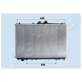 Radiateur, refroidissement du moteur AVA QUALITY COOLING MT2153