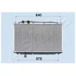 Radiateur, refroidissement du moteur ASHIKA [RDA193022]