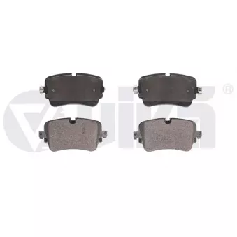 Jeu de 4 plaquettes de frein arrière VIKA OEM 4M0698451P