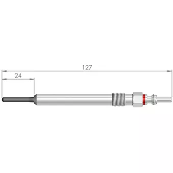 Bougie de préchauffage RESCAL 127 016