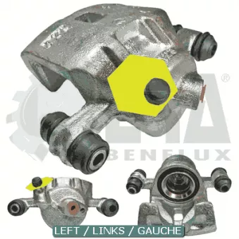 ERA Benelux BC61519 - Étrier de frein avant droit