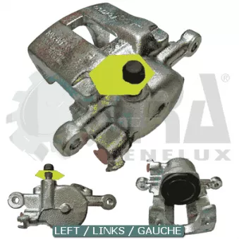 Étrier de frein avant gauche ERA Benelux [BC62372]