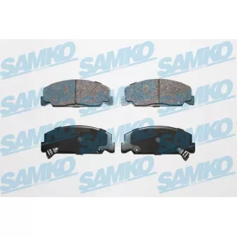 Jeu de 4 plaquettes de frein avant SAMKO OEM 45022sa6307