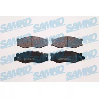 Jeu de 4 plaquettes de frein avant SAMKO OEM 4106031E94