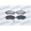 Jeu de 4 plaquettes de frein avant SAMKO [5SP1004]