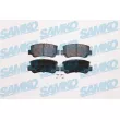 Jeu de 4 plaquettes de frein avant SAMKO [5SP1028]