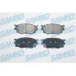SAMKO 5SP1046 - Jeu de 4 plaquettes de frein avant