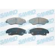 SAMKO 5SP1053 - Jeu de 4 plaquettes de frein avant