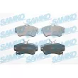 SAMKO 5SP1061 - Jeu de 4 plaquettes de frein avant