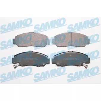 Jeu de 4 plaquettes de frein avant SAMKO OEM 45022SDBA00