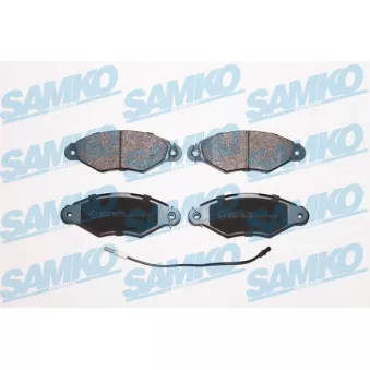 Jeu de 4 plaquettes de frein avant SAMKO OEM 4106000QAG