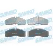 Jeu de 4 plaquettes de frein SAMKO [5SP1109]